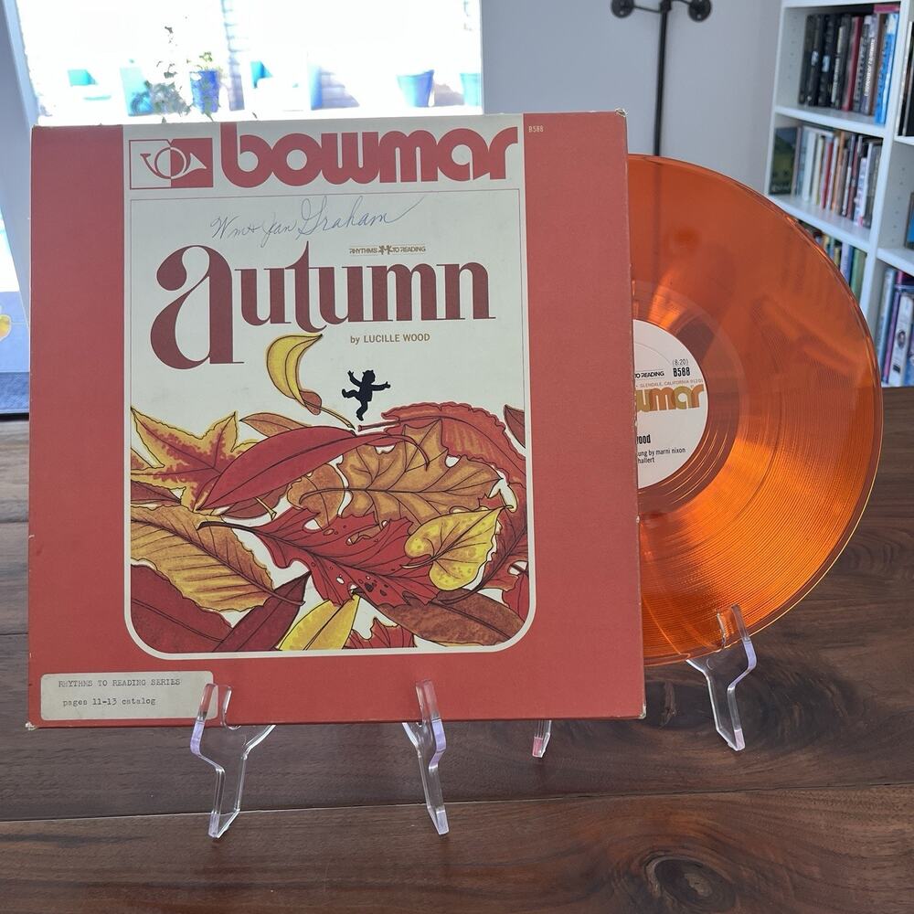Autumn by Lucille Wood Orange Vinyl Box LP 1971 Bowmar B588